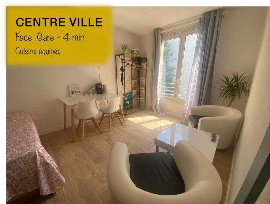 Appartement En Face De La Gare - Centre Ville Poitiers Exteriör bild